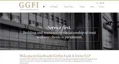 Desktop Screenshot of ggfilaw.com